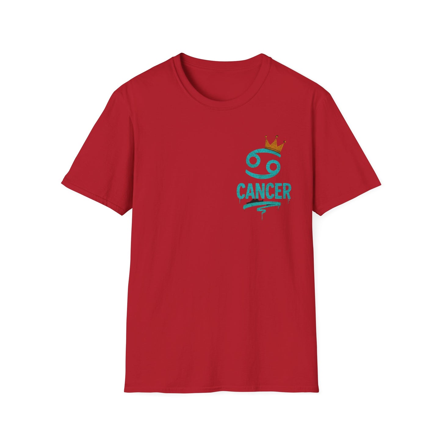 Cancer Zodiac Sign Unisex Softstyle T-Shirt