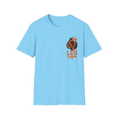 Leo Zodiac Sign Unisex Softstyle T-Shirt