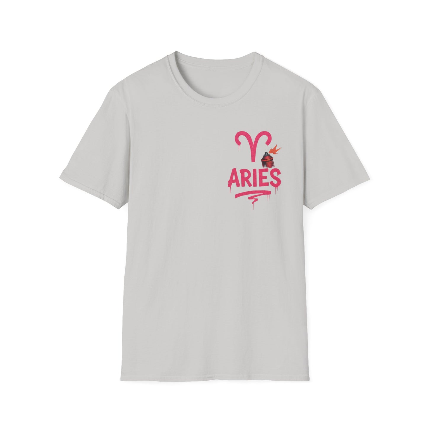 Aries Zodiac Sign Unisex Softstyle T-Shirt