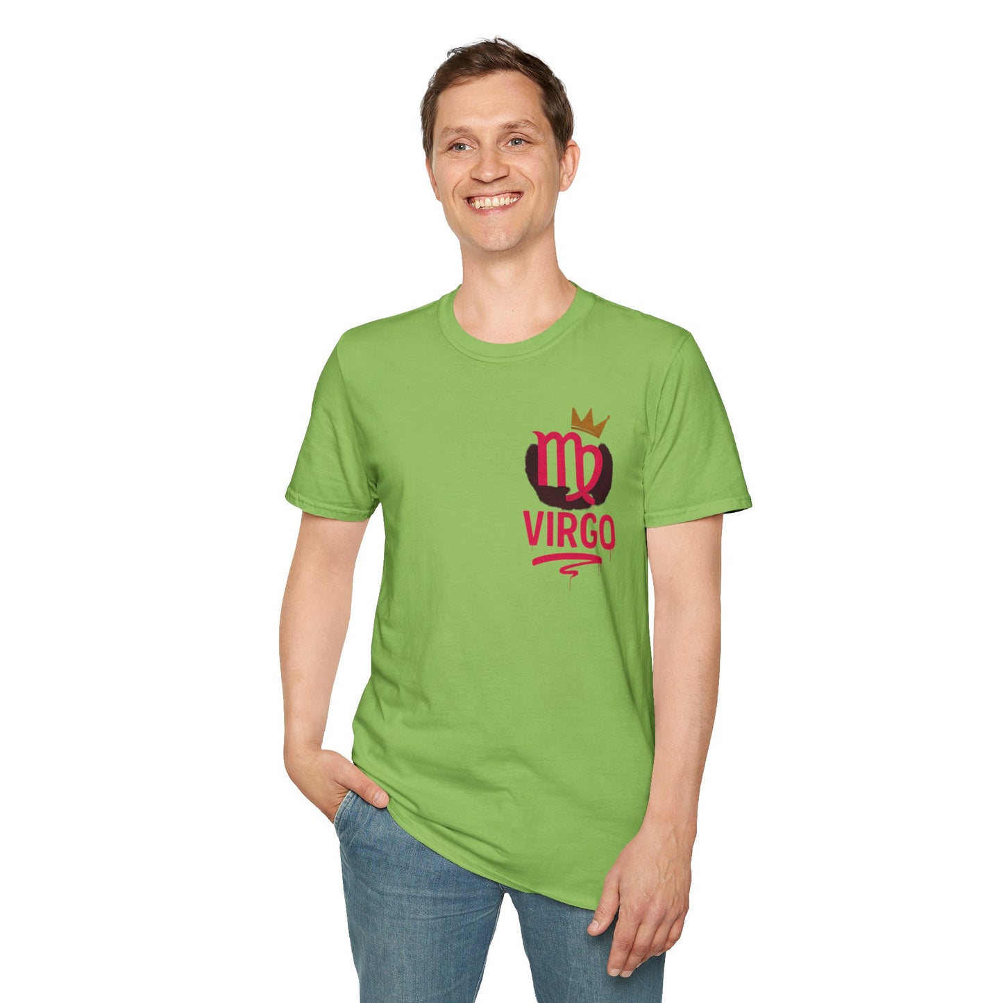 Virgo Zodiac Sign Unisex Softstyle T-Shirt