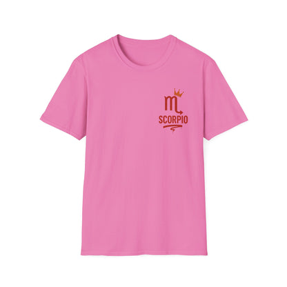 Scorpio Zodiac Sign Unisex Softstyle T-Shirt