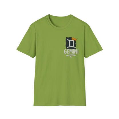 Gemini Zodiac Sign Unisex Softstyle T-Shirt