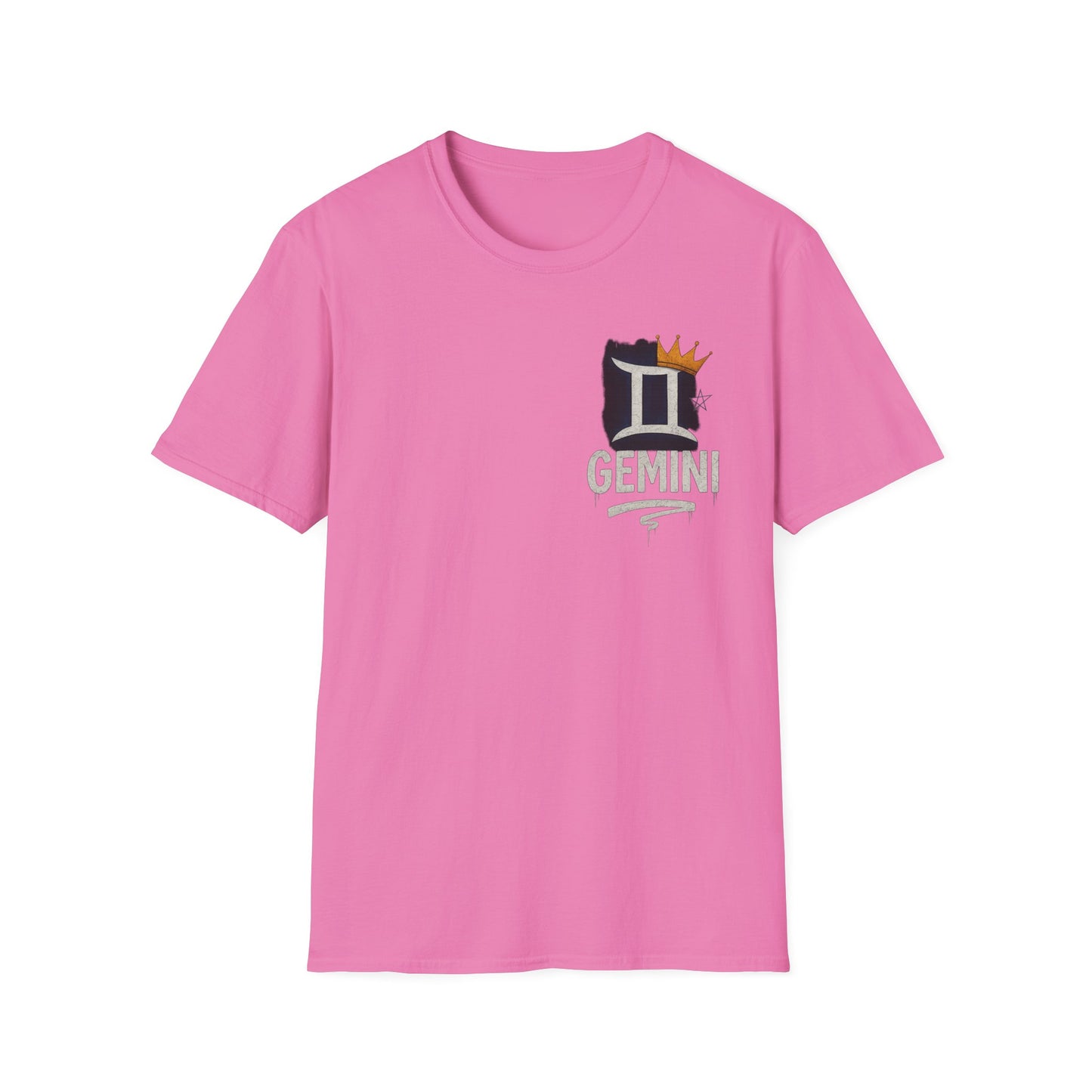 Gemini Zodiac Sign Unisex Softstyle T-Shirt