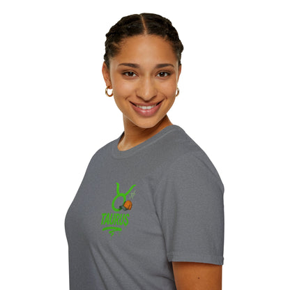Taurus Zodiac Sign Softstyle Unisex T-Shirt