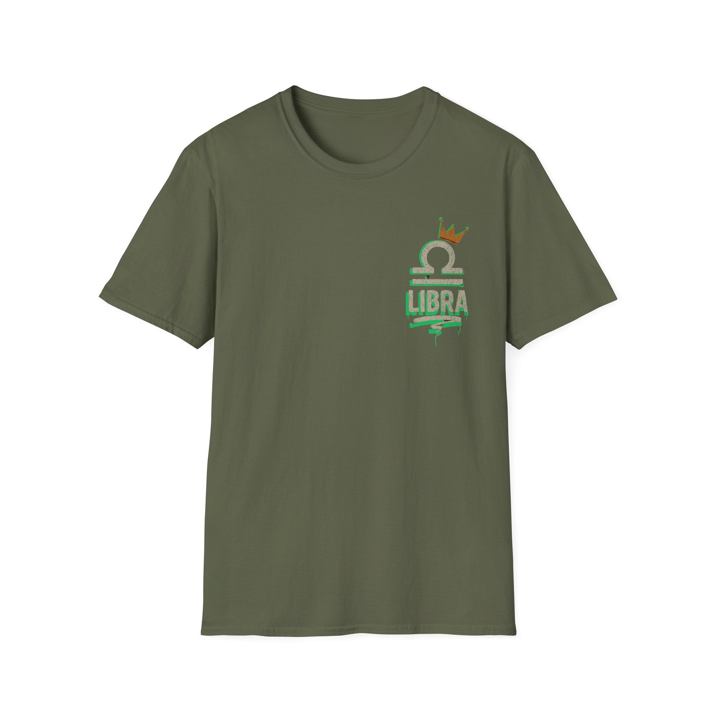 Libra Zodiac Sign Unisex Softstyle T-Shirt