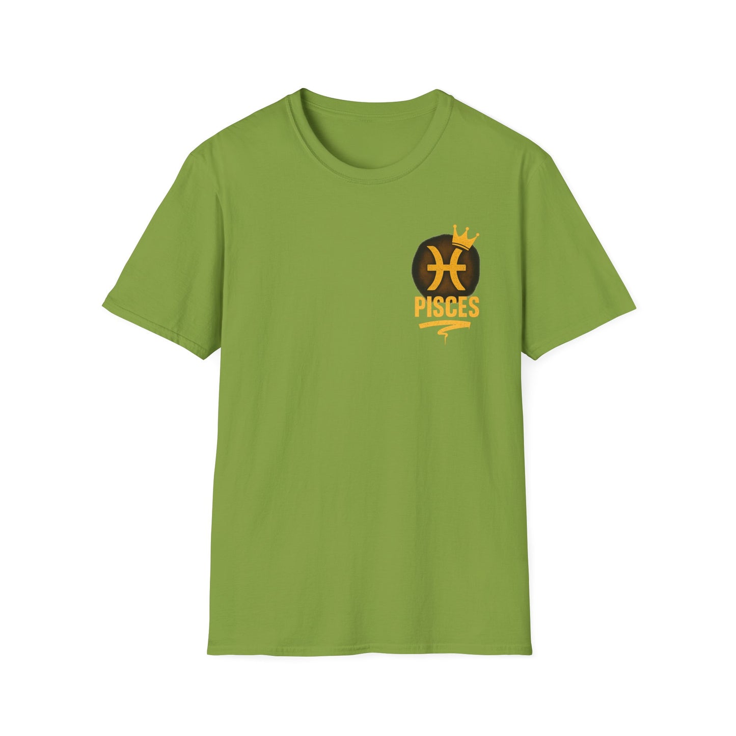 Pisces Zodiac Sign Unisex Softstyle T-Shirt