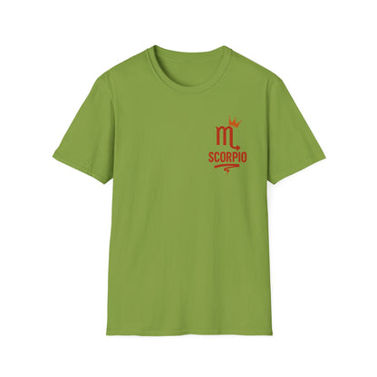 Scorpio Zodiac Sign Unisex Softstyle T-Shirt