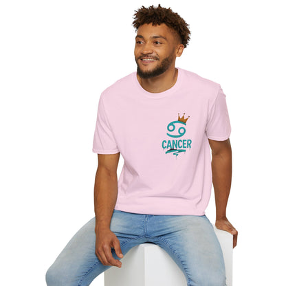 Cancer Zodiac Sign Unisex Softstyle T-Shirt