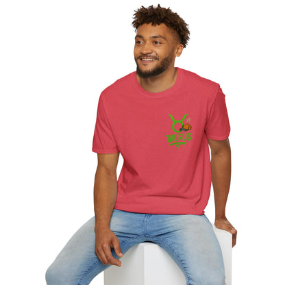 Taurus Zodiac Sign Softstyle Unisex T-Shirt