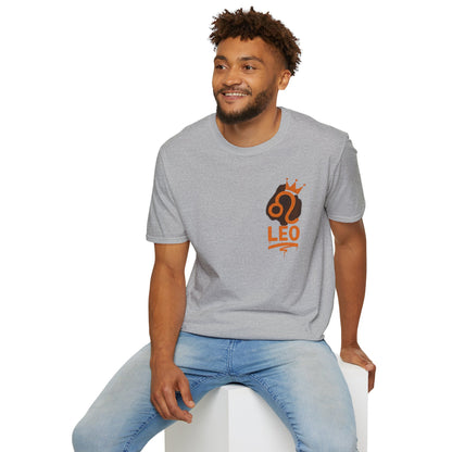 Leo Zodiac Sign Unisex Softstyle T-Shirt