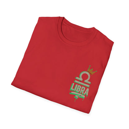 Libra Zodiac Sign Unisex Softstyle T-Shirt