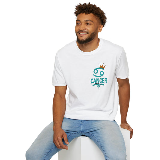 Cancer Zodiac Sign Unisex Softstyle T-Shirt