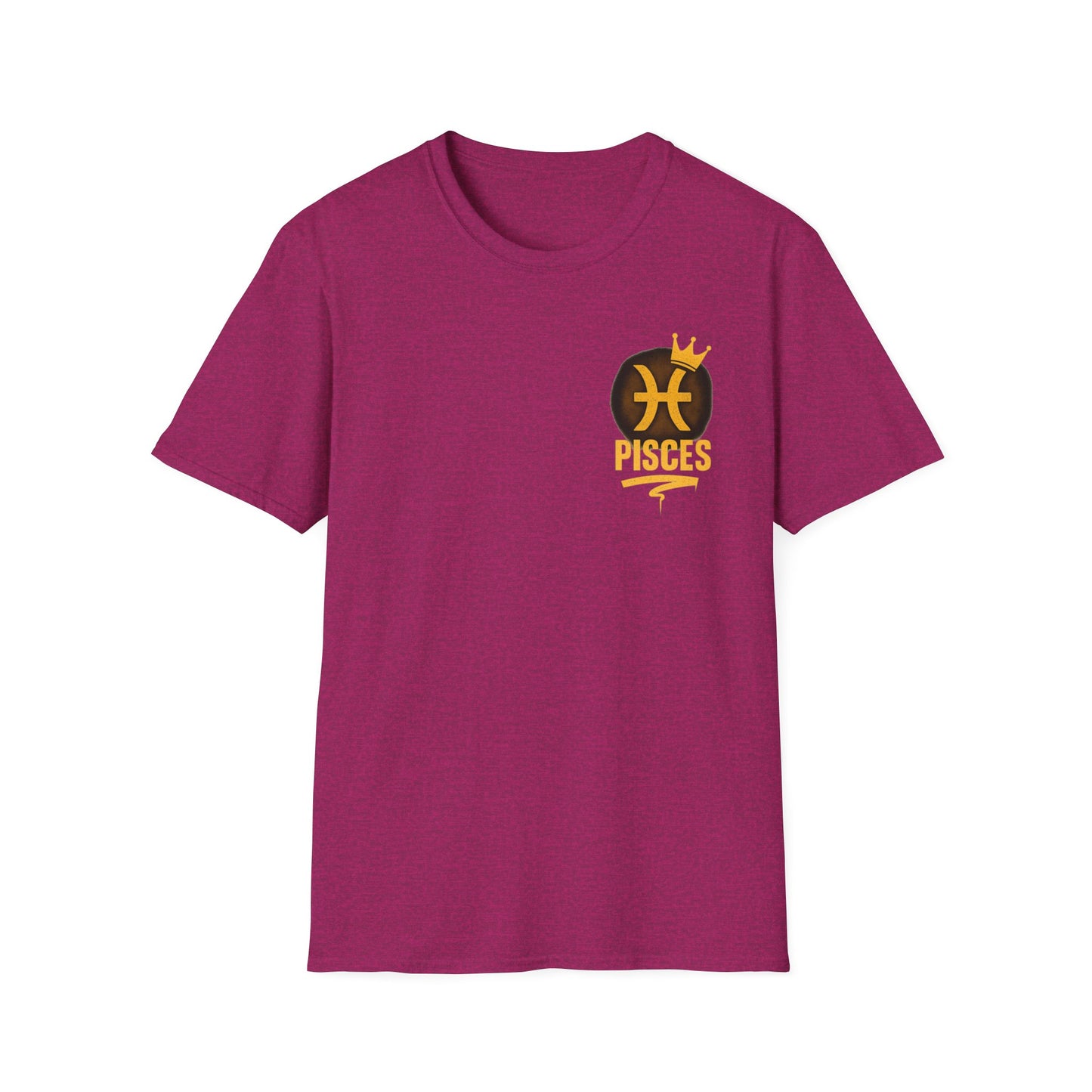 Pisces Zodiac Sign Unisex Softstyle T-Shirt