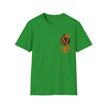 Leo Zodiac Sign Unisex Softstyle T-Shirt