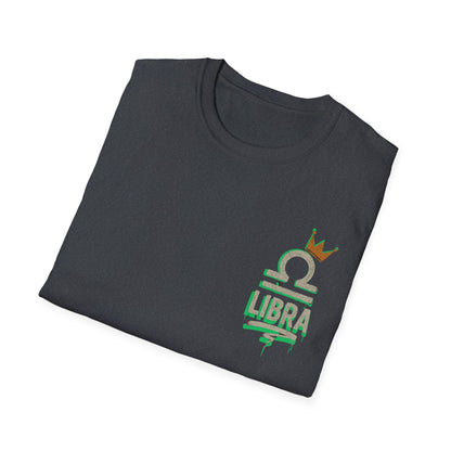 Libra Zodiac Sign Unisex Softstyle T-Shirt