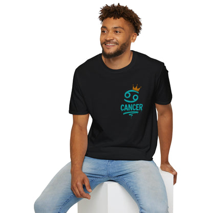 Cancer Zodiac Sign Unisex Softstyle T-Shirt