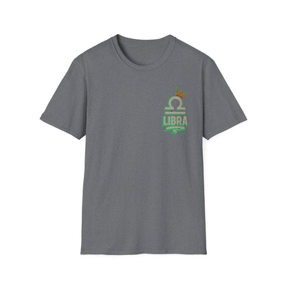 Libra Zodiac Sign Unisex Softstyle T-Shirt