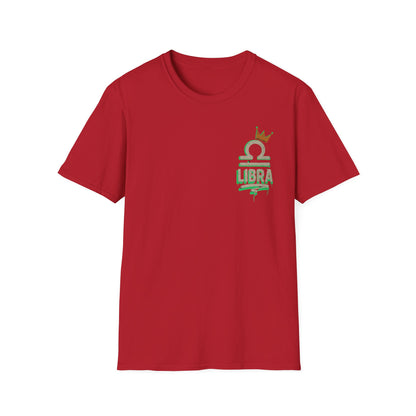 Libra Zodiac Sign Unisex Softstyle T-Shirt
