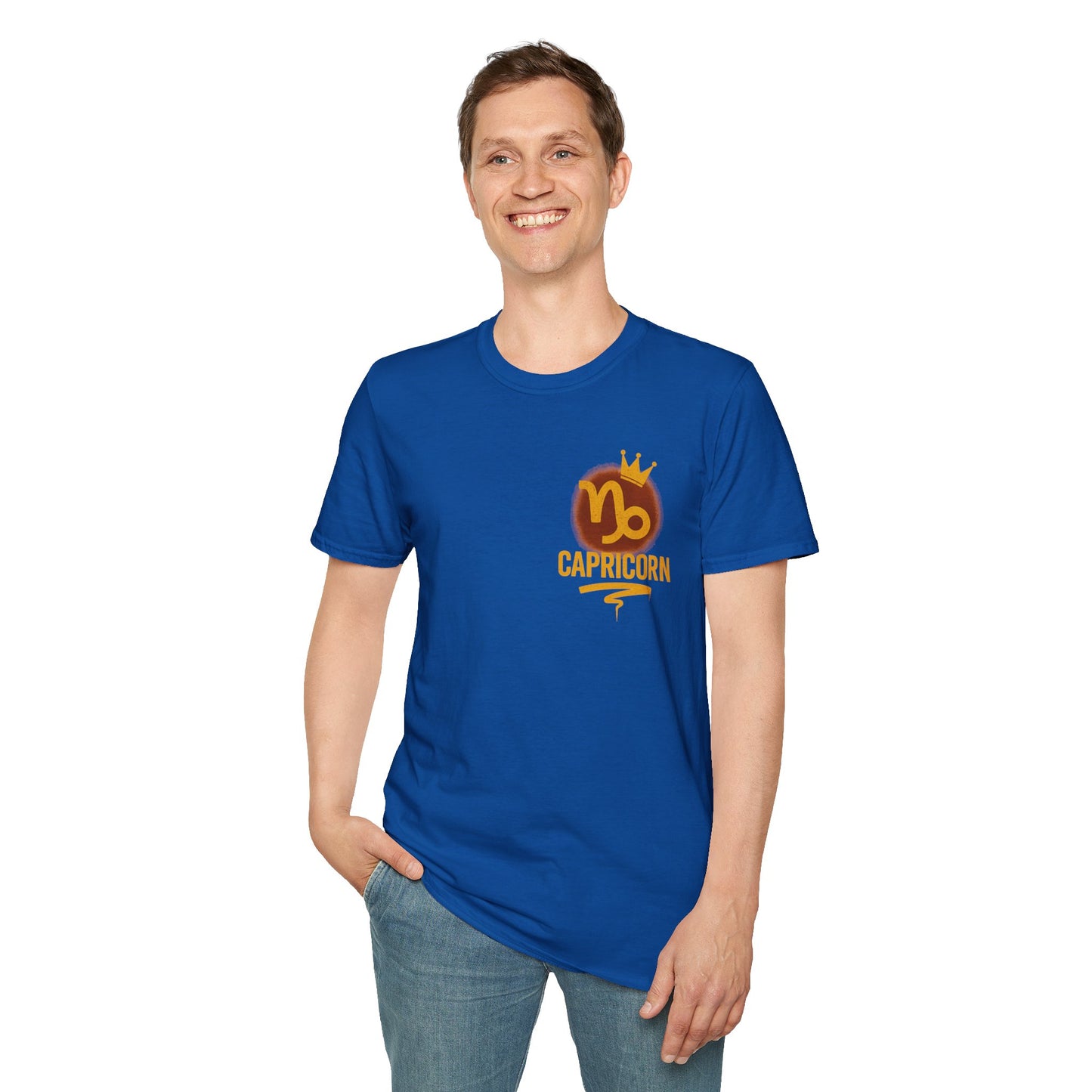 Capricorn Zodiac Sign Unisex Softstyle T-Shirt